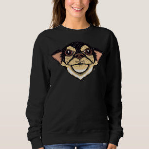 Sudadera Chihuahua, Negro Y Tan Largo Pelo