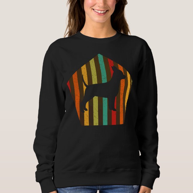 Sudadera Chihuahua Retro Distressed Style (Anverso)