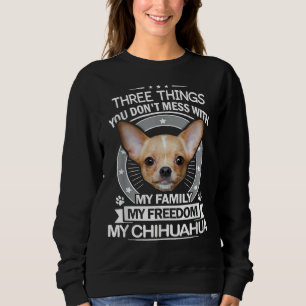 Sudadera Chihuahua: Tres cosas que haces con la gracia
