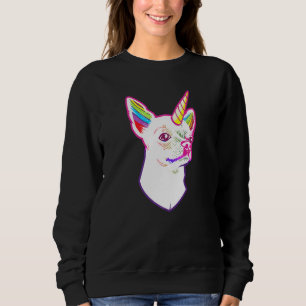 Sudadera Chihuahua Unicornio Fiesta traje de cumpleaños 1