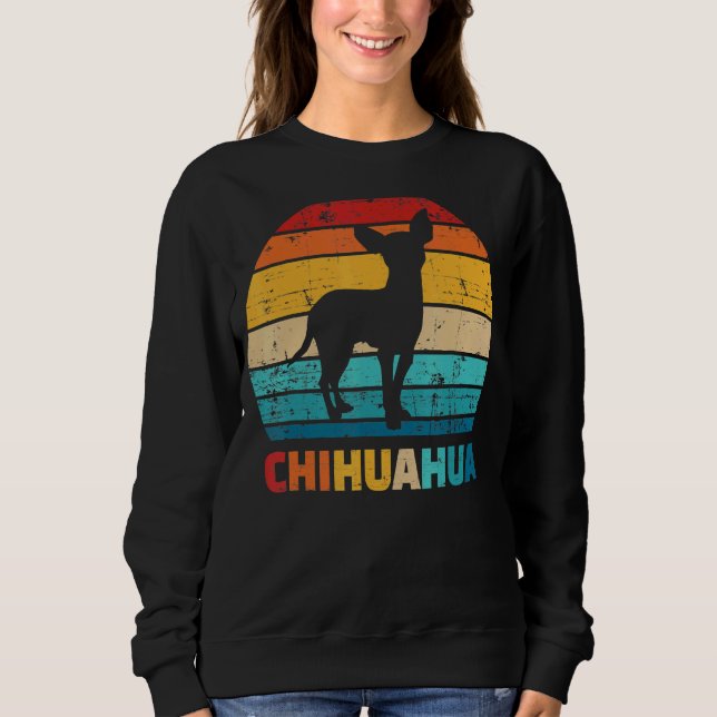 Sudadera Chihuahua Vintage (Anverso)