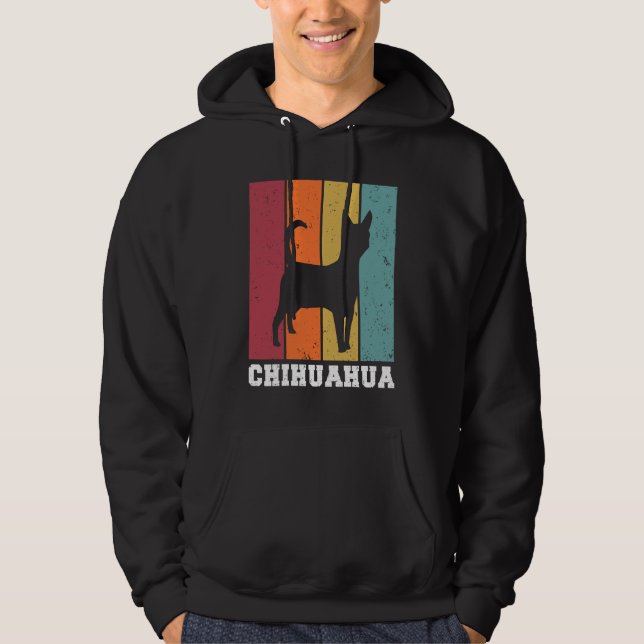 Sudadera Chihuahua Vintage  2 (Anverso)