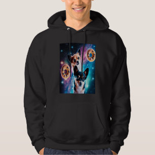 Sudadera Chihuahuas en el espacio se burlan de los niños Ch