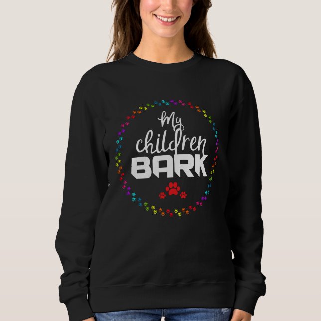 Sudadera Children Bark Dog (Anverso)