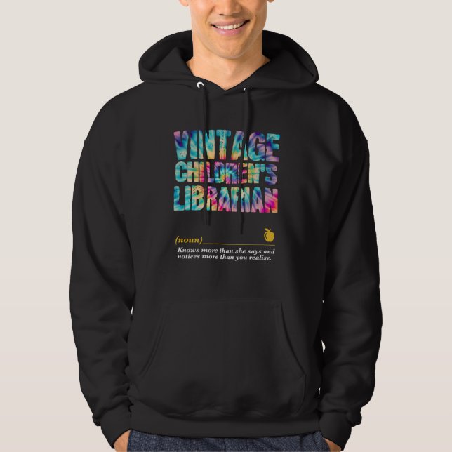 Sudadera Children s Librarian Appreciation Week Back to Sch (Anverso)