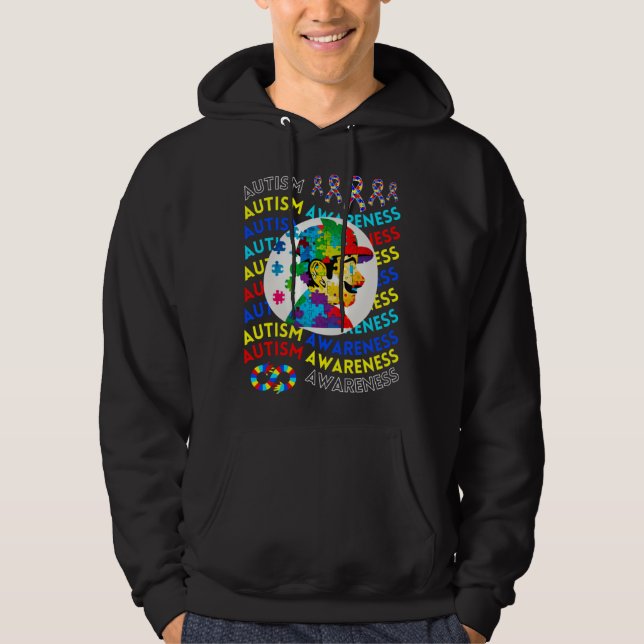 Sudadera Childrens Autism Awareness Navigating Autism Autis (Anverso)