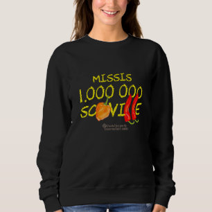 Sudadera Chili Cita Missis 1000 000 Scoville Habanero Chil