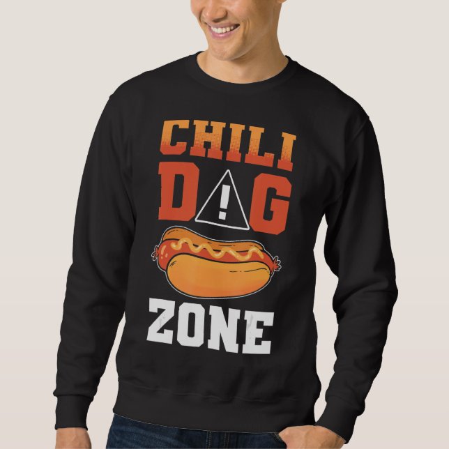Sudadera Chili Dog Zone Hotdog Chili Dog (Anverso)