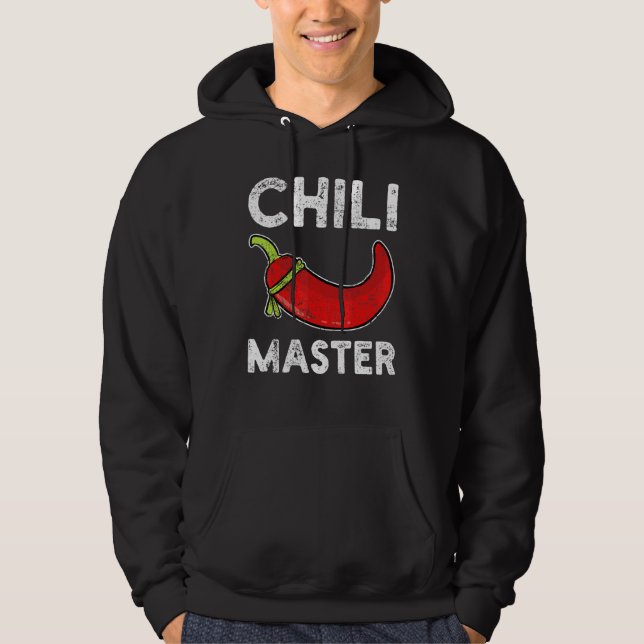 Sudadera Chilis Scharf Meister Chef Master (Anverso)