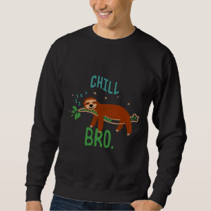 Sudadera Chill Bro Sleeping Sloth Nap Sloth
