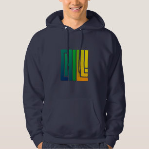 Sudadera Chill - Electro Green en edición azul