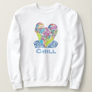 Sudadera Chill Ice Crema