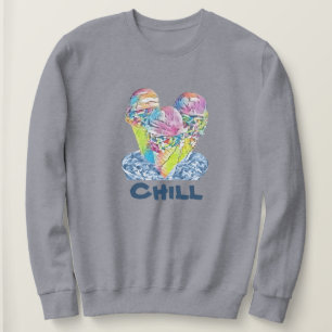 Sudadera Chill Ice crema Sweatshirt