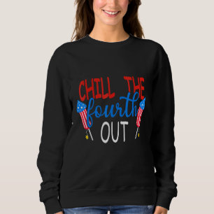 Sudadera Chill The Cuarto Out Fireworks Estados Unidos 4 De