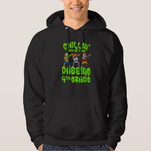 Sudadera Chillin con mi calabaza Zombie Skeleton Dab 4Gr