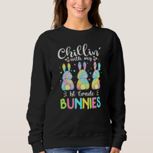 Sudadera Chillin con mi equipo de pascua de conejo de prime
