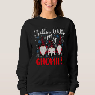 Sudadera Chillin Con Mi Familia De Navidades Gnomie Pajama