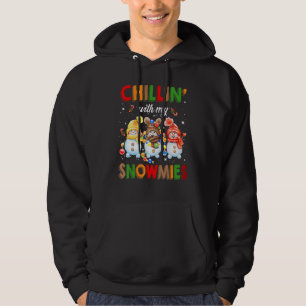 Sudadera Chillin' Con Mi Familia Snowmie Nochebuena Matc