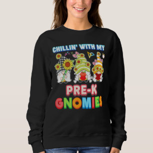 Sudadera Chillin Con Mi Profesora De Gnomías Preescolares