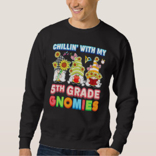 Sudadera Chillin Con Mi Quinto Profesor De Quinto Grado De