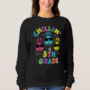 Sudadera Chillin con mis conejitos, conejito de Pascua de 5