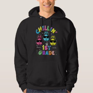 Sudadera Chillin con mis conejitos, conejito de Pascua, pri