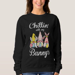 Sudadera Chillin con mis conejitos de Pascua 4