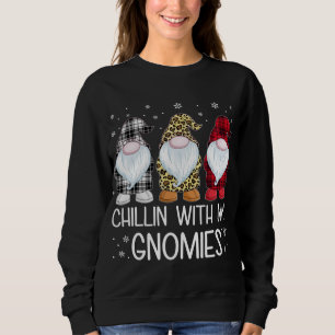 Sudadera Chillin con mis gnomies divertidos de la familia s
