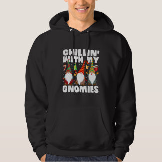 Sudadera Chillin' Con Mis Gnomies Feliz Navidad P