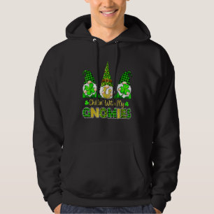 Sudadera Chillin Con Mis Gnomies St Patricks Day Gnome Iris