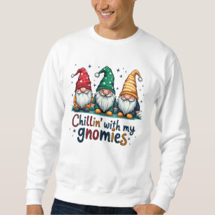 Sudadera Chillin’ con mis gnomos