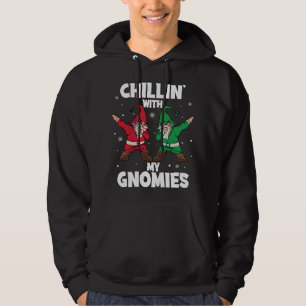 Sudadera Chillin Con Mis Mujeres De Gnomies Dabbing Navidad