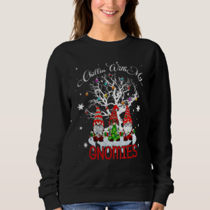 Sudadera Chillin Con Mis Navidades Gnomie Coincidiendo Con
