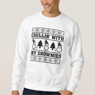 Sudadera Chillin Con Mis Nieves
