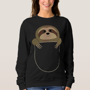 Sudadera Chillin Sloth Pocket