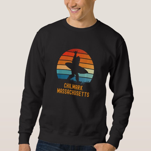 Sudadera Chilmark Massachusetts Sasquatch Souvenir (Anverso)