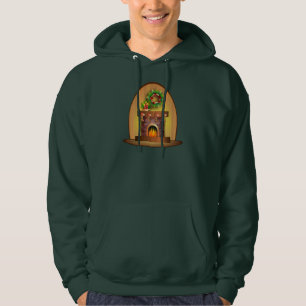 Sudadera Chimenea de las medias de los saludos de las