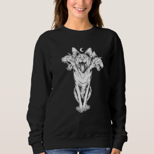 Sudadera Chimera 3 Cabecera Sphynx Cabeza Gato Animal felin