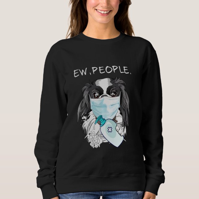Sudadera Chin Ew People Perro Lover (Anverso)