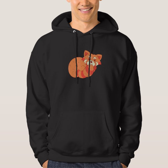 Sudadera China Wildlife Red Panda Forest Animal Panda (Anverso)