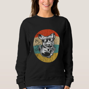 Sudadera Chinchilla Chillin toma retro vintage Chinchil