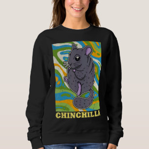 Sudadera Chinchilla Cute diciendo Mascota de polvo Rodent 1