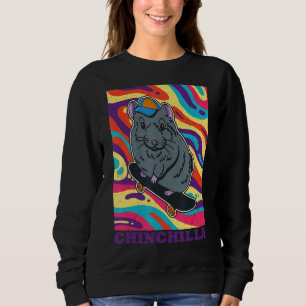 Sudadera Chinchilla Cute diciendo Mascota de polvo Rodent 3