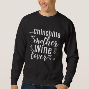 Sudadera Chinchilla Madre Vina Amante Cuidable Roedor Adora