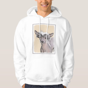 Sudadera Chinese Crested Hairless Painting Original Dog Art
