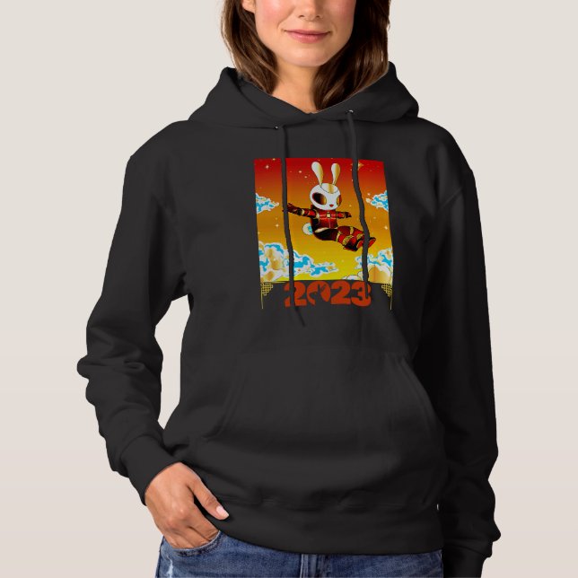 Sudadera Chinese New Year 2023 Year Of The Rabbit 2023 Wome (Anverso)