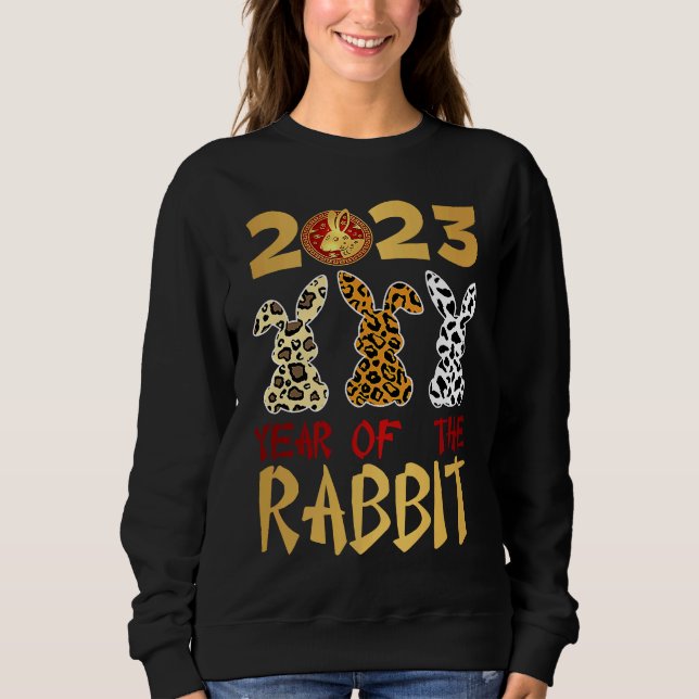 Sudadera Chinese New Year 2023 Year Of The Rabbit Lunar New (Anverso)