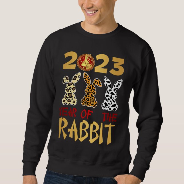 Sudadera Chinese New Year 2023 Year Of The Rabbit Lunar New (Anverso)