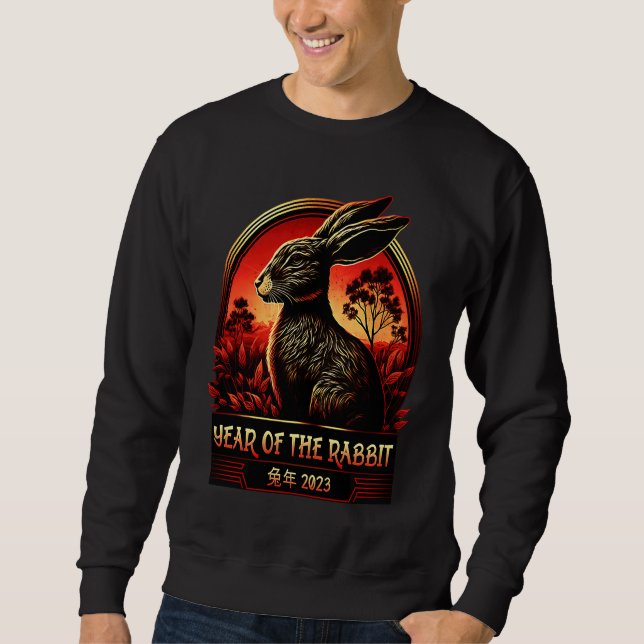 Sudadera Chinese New Year 2023 Zodiac Lunar New Year Of The (Anverso)