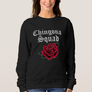Sudadera Chingona Squad Latina Chula Cabrona Mexicana Chica